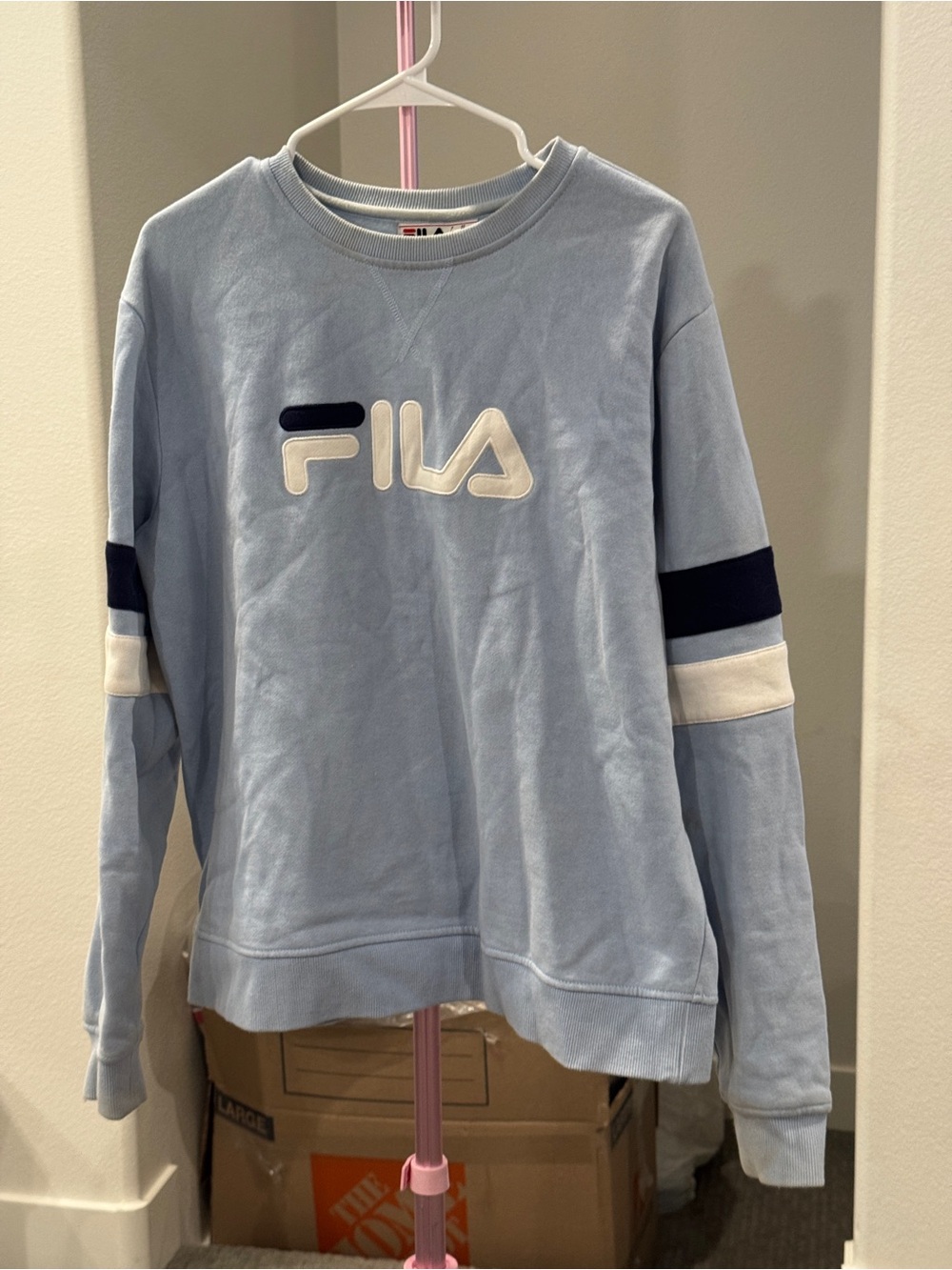 FILA Light Blue Crewneck